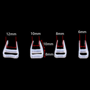 Không khung mềm vòi hoa sen cửa quét con dấu nhỏ giọt đường sắt kính vòi hoa sen Silicone cửa con dấu dải thời tiết Silicone con dấu phù hợp cho thủy tinh - Product Image 5