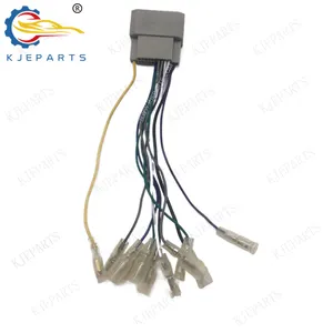 Adaptador de 22 Pines, Cable de bocina de alimentación de Radio, cableado completo para Jeeps, arnés modificado de Audio y DVD para coche