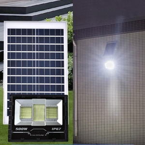 ZY Die-cast AL 1000W Đèn lũ năng lượng mặt trời ngoài trời-Máy chiếu công suất cao & đèn đường/đèn chiếu sáng W/Sạc nhanh hơn 25% NGOÀI LƯỚI - Product Image 1