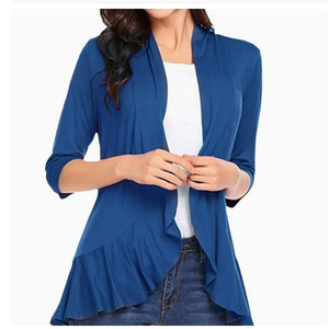 Collection Printemps 2026 : Cardigan Uni Tendance pour Femme – Nouveauté du Commerce Extérieur Europe-Amérique - Product Image 2