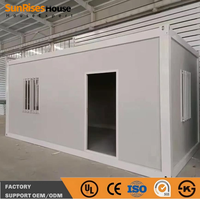 Maison modulaire préfabriquée sur mesure, assemblée, en kit, type conteneur, design moderne, construction à panneaux sandwich