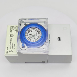 สวิตช์ควบคุมเวลาระบบไฟฟ้า,สวิตช์ตั้งเวลาแบบติดตั้งบนราง Din แบบ24ชั่วโมง Sul 181H - Product Image 2