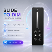 Télécommande tactile LED RF 2.4G avec variateur d'intensité, portée 30M, pour bande LED, éclairage de plafond et armoire, kit système d'éclairage intelligent pour la maison, OEM