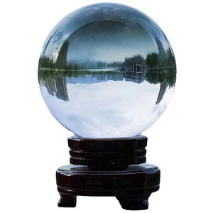 <b>Crystal</b> <b>Ball</b> Glass Sphere Decorative Ornament For Home Office Desktop Display Collectible Gift Item - Product Image 4