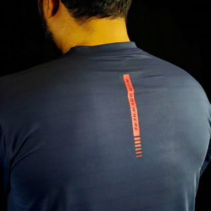 PUFFIN SPORTS T-shirt de course pour homme, coupe classique, manches courtes, respirant, en coton/fibre de bambou, imprimé, qualité supérieure, personnalisable OEM/ODM - Product Image 6