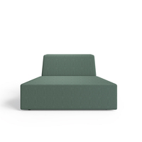Ensemble de canapés modulaires modernes en forme de diamant, fournis directement par l'usine, avec structure en bois massif et rembourrage en mousse haute densité, idéal pour les bureaux et les halls d'accueil.