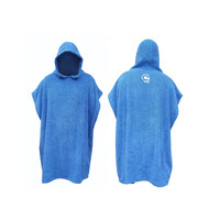 Serviette de bain à capuche en microfibre à séchage rapide pour sports nautiques Poncho Serviette de poncho à langer avec capuche Manteau de chien à séchage rapide