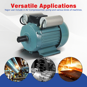 Motore Asincrono Monofase 1.1Kw 220V, Frequenza Nominale 50Hz, Condensatore a Doppia Valorezza - Product Image 5