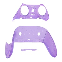 EXtremeRate plaques personnalisées couverture rayure coque de garniture de remplacement pour contrôleur PS5 Edge