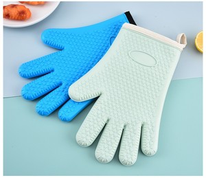 Gants de cuisine et de jardin Kelutd KLT-4055 en silicone épaissi, imperméables, résistants à la chaleur, antidérapants et ambidextres – Offre Spéciale - Product Image 4