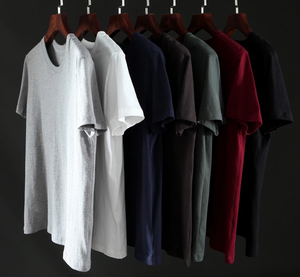 OEM-Fabrik Lässiges Kurzarm-Herren-T-Shirt aus 100% Baumwolle mit Individuellem Logo Blanko-Design 200 Gramm Strickstoff Umweltfreundlich - Product Image 2