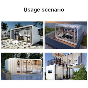 Prefab กล่องเก็บของหรูหราสำหรับบ้านแค้มป์พร้อมแคปซูลสำหรับใช้ในห้องน้ำ - Product Image 5