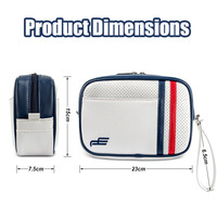PLAYEAGLE Sac de golf en PU imperméable grande capacité pour hommes et femmes, vente en gros d'usine, sac de rangement pour accessoires de golf OEM ODM