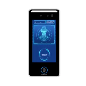 Reconocimiento facial biométrico de 5 pulgadas, huella dactilar, tiempo y asistencia, Android, con SDK