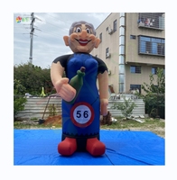 BOYAN Bonne Vente Hollande Femme Poupée Gonflable Sarah Ballon pour Cour Décoration