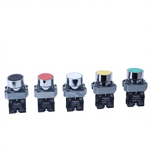 Nouveau bouton à tête plate XB2 original en stock (1 pièce) XB2BA41C (ZB2BA4C+ZB2BZ101C) <span class=keywords><strong>rouge</strong></span> 1NO LL pour PLC, <span class=keywords><strong>PAC</strong></span> et contrôleurs dédiés - Product Image 1