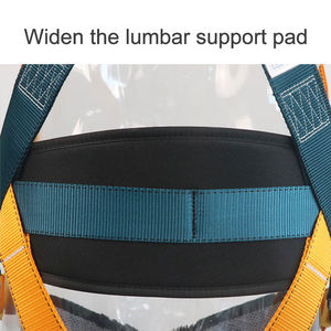 Jatuh perlindungan hidup keamanan <span class=keywords><strong>5</strong></span> poin penyesuaian seluruh tubuh baju Keselamatan jatuh menangkap <span class=keywords><strong>Harness</strong></span> perlindungan untuk bekerja dengan tinggi - Product Image 6
