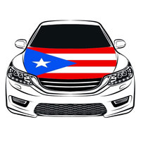 Drapeau publicitaire personnalisé à bas prix avec logo, bannière pour capot de voiture, housse de capot de voiture personnalisée