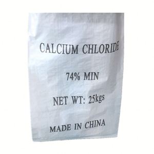 Sel de déneigement industriel à 74% de prix compétitif, chlorure de calcium, flocons de chlorure de calcium, CaCl2 - Product Image 1