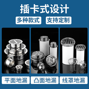 Desagüe de piso redondo de acero inoxidable de 3 pulgadas, anticolmaciones, a prueba de olores, para balcón y azotea - Product Image 5