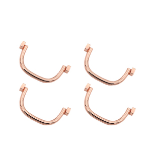 Zinklegierung Vintage Goldbeschichtete Moderne Schubladengriffe für Schränke, Kommoden, Holzvitrinen und Schubladen - Product Image 5