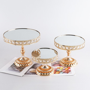 Vassoio per Torte in Metallo Stile Europeo, Piatto per Dessert per Piattaforma Wish del Sud-Est Asiatico, Espositore per Pasticceria e Utensili per Torte in Offerta - Product Image 2