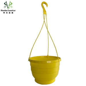 Ronbo Sunrise-<span class=keywords><strong>macetas</strong></span> colgantes Redondas <span class=keywords><strong>de</strong></span> Plástico, duraderas, para jardín y Casa, gran oferta - Product Image 2