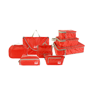 Sacs de compression pour valises, personnalisés, légers, 7 pièces, 8 ensembles, kits d'organisation de bagages de voyage 7 pièces - Product Image 4