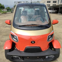 Voiture électrique longue autonomie 3 portes 4 roues l6e l7e EEC 6000w bon marché