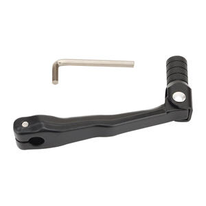 黑色锻造铝合金变速杆黑色头通用二冲程越野摩托车摩托车车身系统产品 - Product Image 2