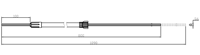 Varilla de transmisión telescópica hexagonal de hierro S6, con carrera de 800-1090 mm, para elevador de escritorio, eje conector de motor, acoplamiento de columna eléctrica, mesa escolar