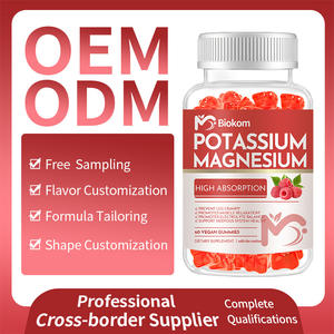 תווית פרטית מגנזיום אשלגן gummies תוספת עם אבץ, סידן, קואנזים q10, ויטמין ד 3 & פלפל שחור להגביר חסינות - Product Image 4