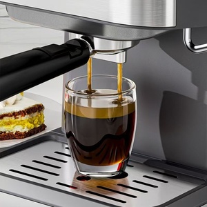 Cafetera Espresso Italiana para el Hogar - Cafetera Inteligente Semiautomática de 19 Bares con Molinillo Integrado y Vaporizador de Leche - Product Image 5