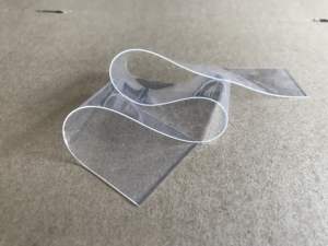 부드러운 미끄럼 방지 투명 실리콘 고무 매트 0.8*300*370mm 식품 등급 절단 서비스 - Product Image 5