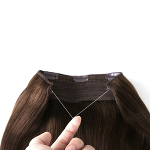 K.SWIGS Extensions de cheveux naturels chinois Remy lisses et soyeux 120g à clips sans pointes fourchues toutes couleurs - Product Image 4