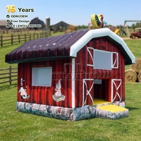 Château gonflable commercial CE en PVC pour enfants, idéal pour la location événementielle