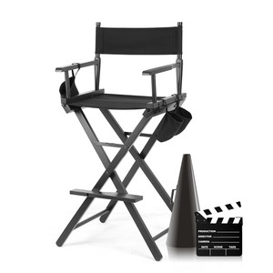 2024 personalizzato 26 \ "salone da viaggio salone luce legno <span class=keywords><strong>portatile</strong></span> Makeup Artist <span class=keywords><strong>sedia</strong></span> di alta qualità pieghevole per uso spiaggia - Product Image 1