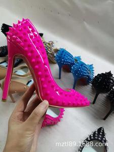 ในปี 2026 โรงงานจะขายส่งรองเท้าส้นสูงผู้หญิงคุณภาพสูง หรูหรา และทันสมัย ขนาด 12 ซม./10 ซม./8 ซม. - Product Image 3