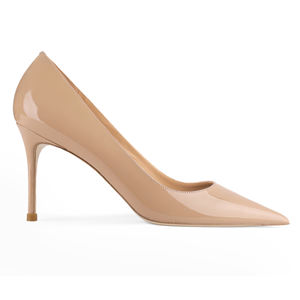 Za — robe en cuir PU pour femme, chaussures à talons hauts, nouveau Design, à enfiler, noire, décontractée, unie, léger, hiver, OEM, printemps - Product Image 4