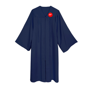 Túnicas de Graduación Mate con Cremallera para Universidad y Colegio, con Birrete, Túnica de Graduación Mate/Brillante Personalizada - Product Image 5