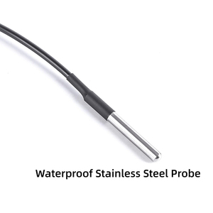 用于防水温度传感器<span class=keywords><strong>DS18B20</strong></span> 1m热电缆温度传感器探头防水用于<span class=keywords><strong>Arduino</strong></span>覆盆子皮DIY - Product Image 5