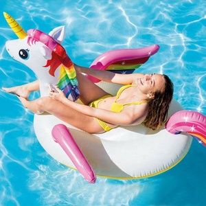 <span class=keywords><strong>INTEX</strong></span> – jouet de plage gonflable licorne 57561, flotteurs de piscine de qualité supérieure en PVC, offre spéciale - Product Image 2