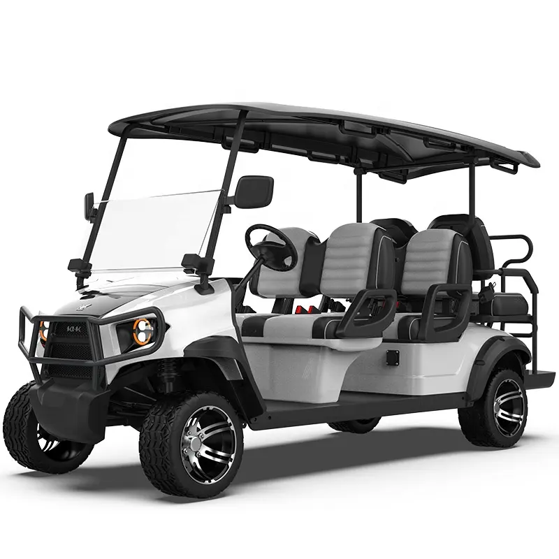 New Energy 6 posti Mini Sightseeing Car Golf Cart auto elettriche Classic Electric Golf Cart