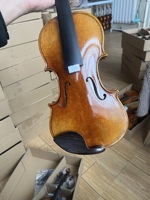 Violon 1/4 artisanal SurpassMusica en gros, son exceptionnel, table en épicéa massif, fond en érable, violon fractionnel pour étudiant