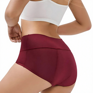 Ropa Interior de Bambú OEKO de 5 Colores, Sólida, para Uso Diario, Cintura Alta, 4 Capas, Reutilizable, a Prueba de Fugas, Sin Necesidad de Toallas, Absorción Moderada - Product Image 5