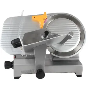 Semi-Automatic Commercial Meat Slicer Professional Food Slicer Veggies Cutter Frozen Meat Cutting Slicer