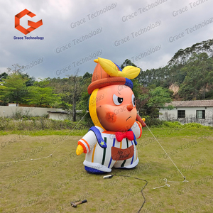 Mascotte gonflable géante personnalisée, modè<span class=keywords><strong>le</strong></span> d'animal de dessin animé, personnage pour les décorations d'événements festifs, design de ballon unique - Product Image 4