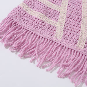 <span class=keywords><strong>Gilet</strong></span> pull <span class=keywords><strong>pour</strong></span> femmes <span class=keywords><strong>au</strong></span> <span class=keywords><strong>crochet</strong></span> personnalisé tricots décontractés longue frange de <span class=keywords><strong>gilet</strong></span> <span class=keywords><strong>au</strong></span> <span class=keywords><strong>Crochet</strong></span> - Product Image 6