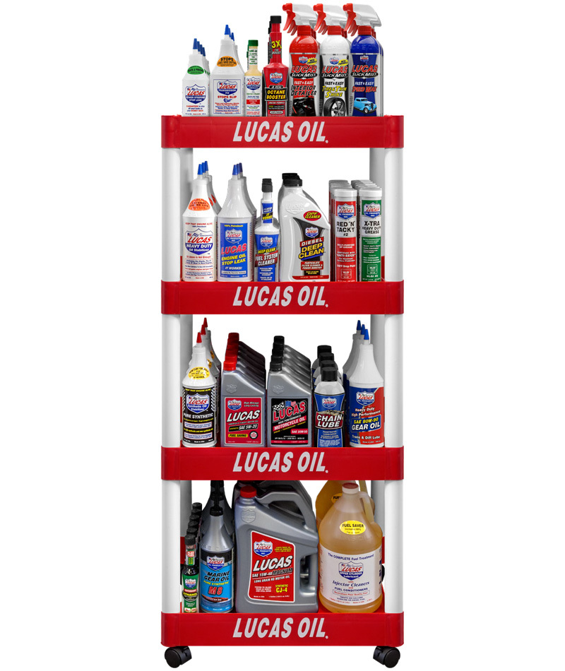Beviis Custom Plastic Display Racks for Motor Oil Water Bottle Display Stands Plastic Shelf for Retail Store Shop — view 1