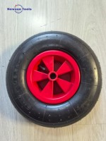 Pneu et roue pneumatiques gonflables de 13 pouces 3.50-6 pour brouette, chariot à main, remorque de jardin et chariot de transport